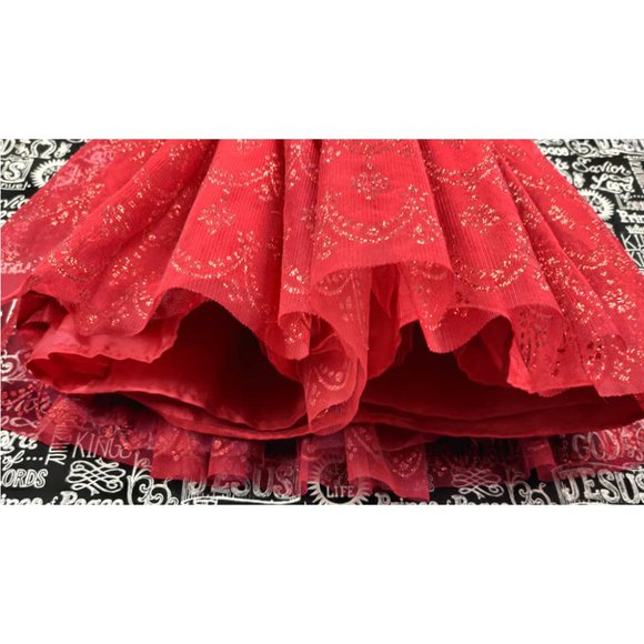 Pinky Dress Sz 7 - Picture 5 of 9